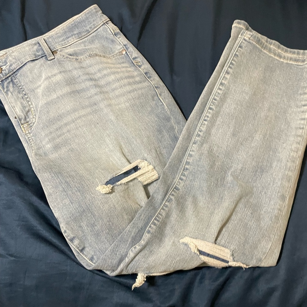 Light blue jeans